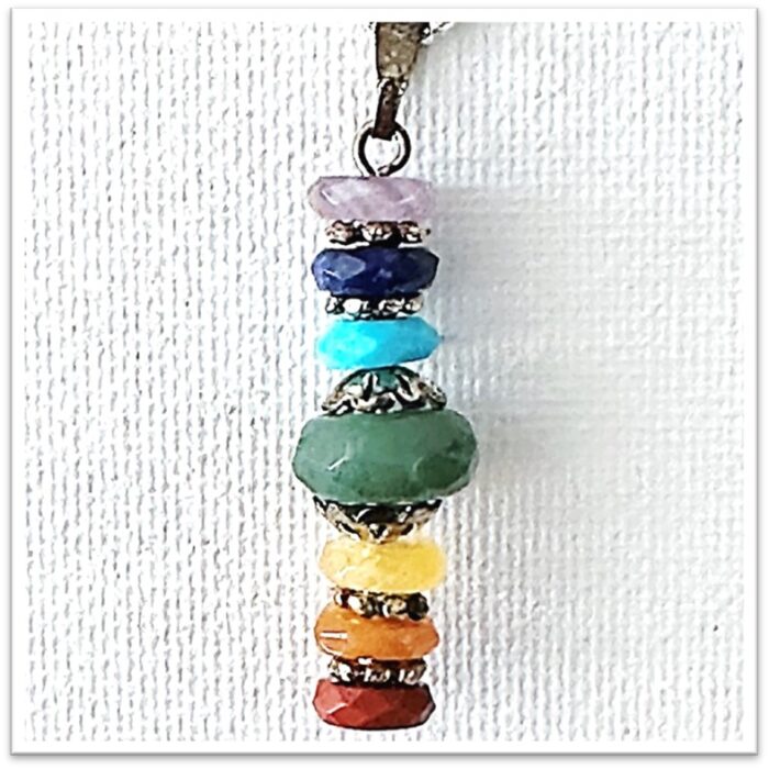 CHAKRA STONE PENDANT